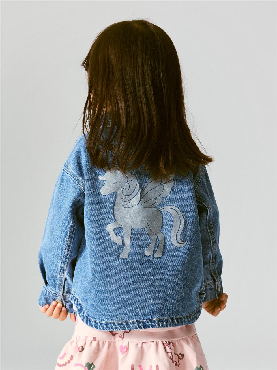 JACKET DENIM BLUE GIRL NAME IT S18M-7Y - Image 4