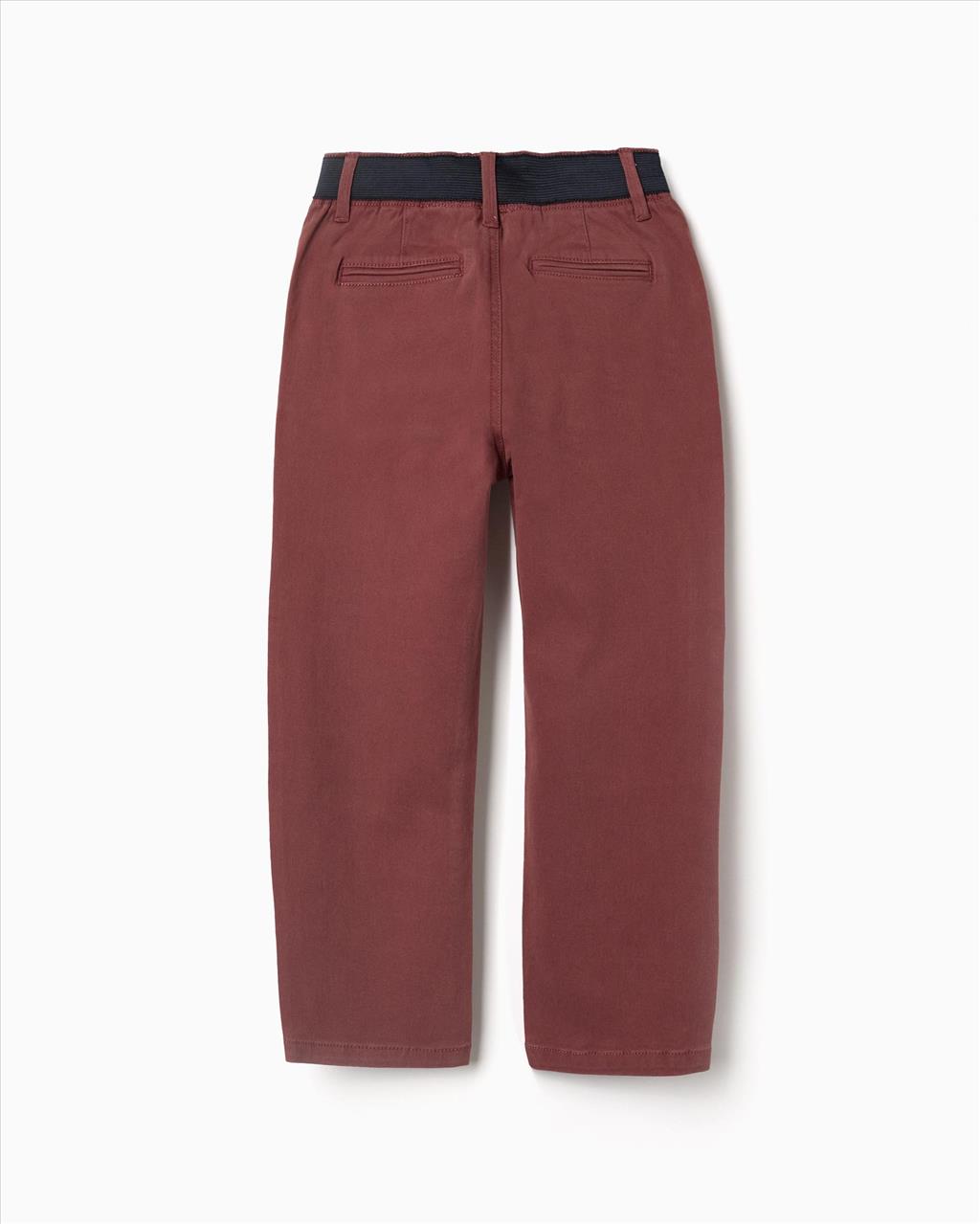 ΠΑΝTΕΛΟΝΙ CHINO BROWN BOY ZIPPY S3-14 - Image 3