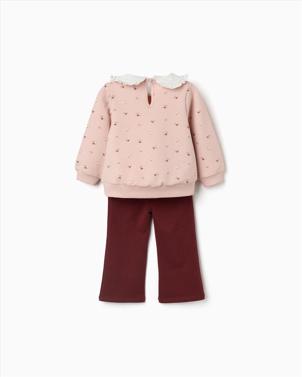 ΣΕΤ ΜΠΛΟΥΖΑ ΠΑΝΤΕΛΟΝΙ PINK BABY GIRL ZIPPY S6M-3Y - Image 2