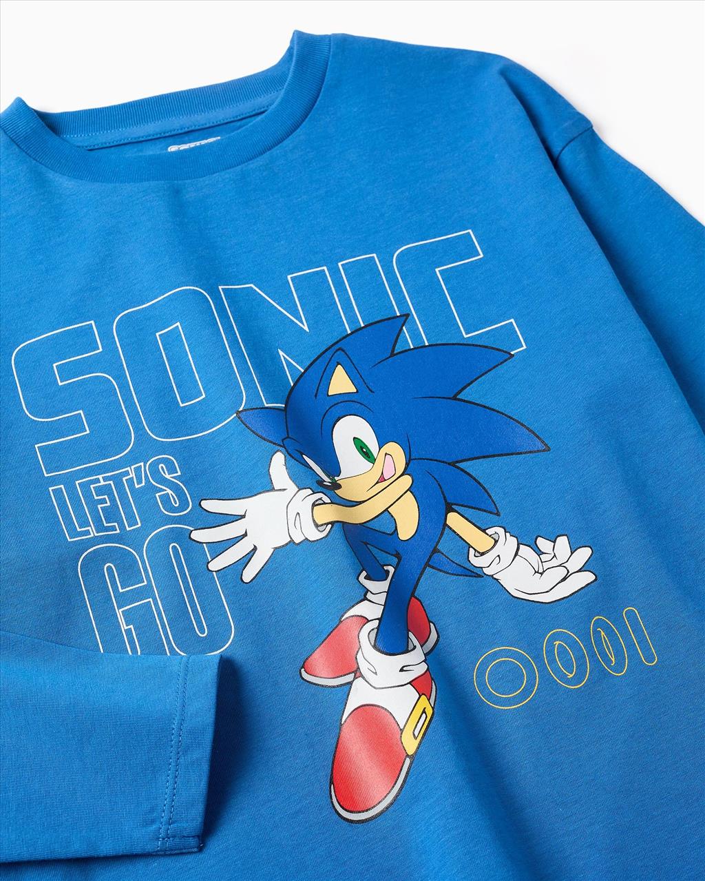 TSHIRT M/M *SONIC* BLUE BOY ZIPPY S3-12 - Image 4