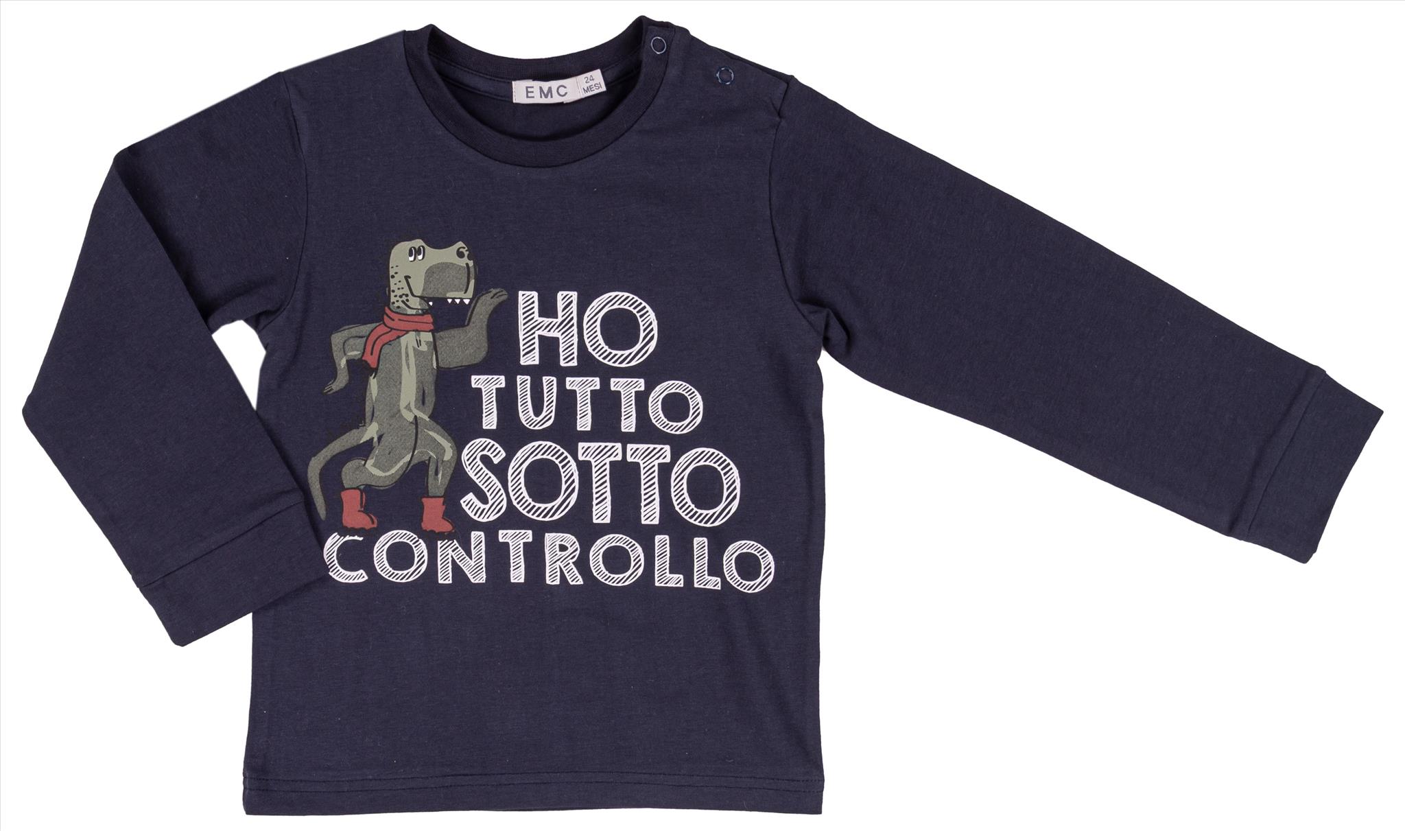 TSHIRT M/M BLUE BOY E.M.C S3-8
