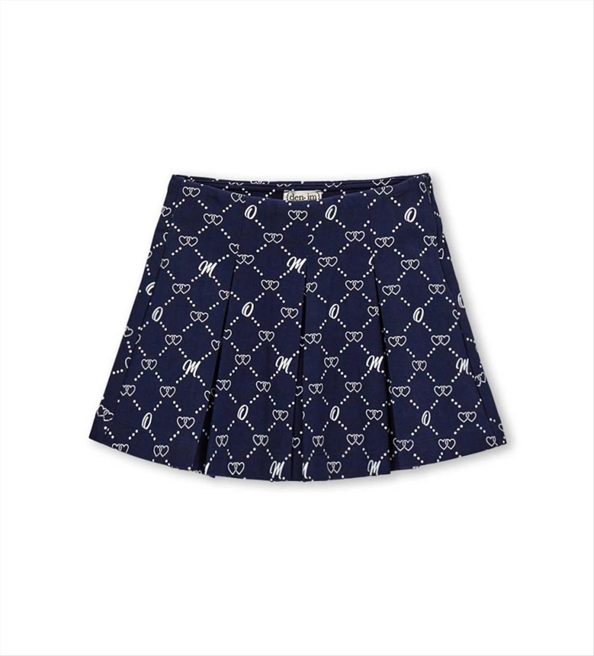 SKORT COTTON ELASTANE BLUE GIRL ORIGINAL MARINES S5-14