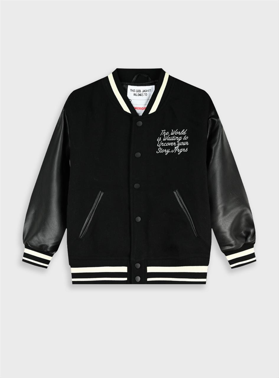 JACKET COLLEGE STYLE BLACK BOY ENERGIERS S2-7