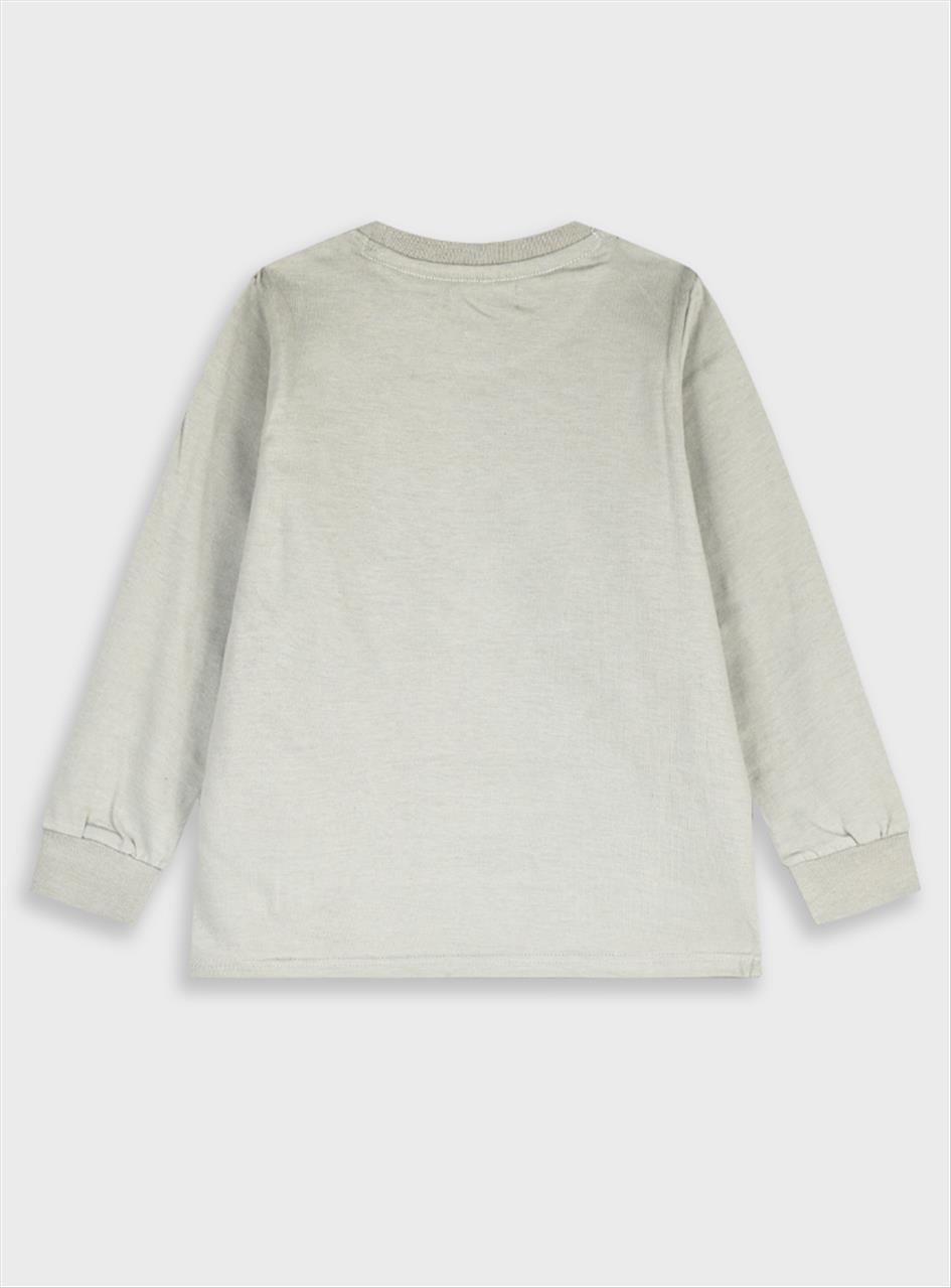 TSHIRT M/M COTTON GREY BOY ENERGIERS S12M-7Y - Image 2