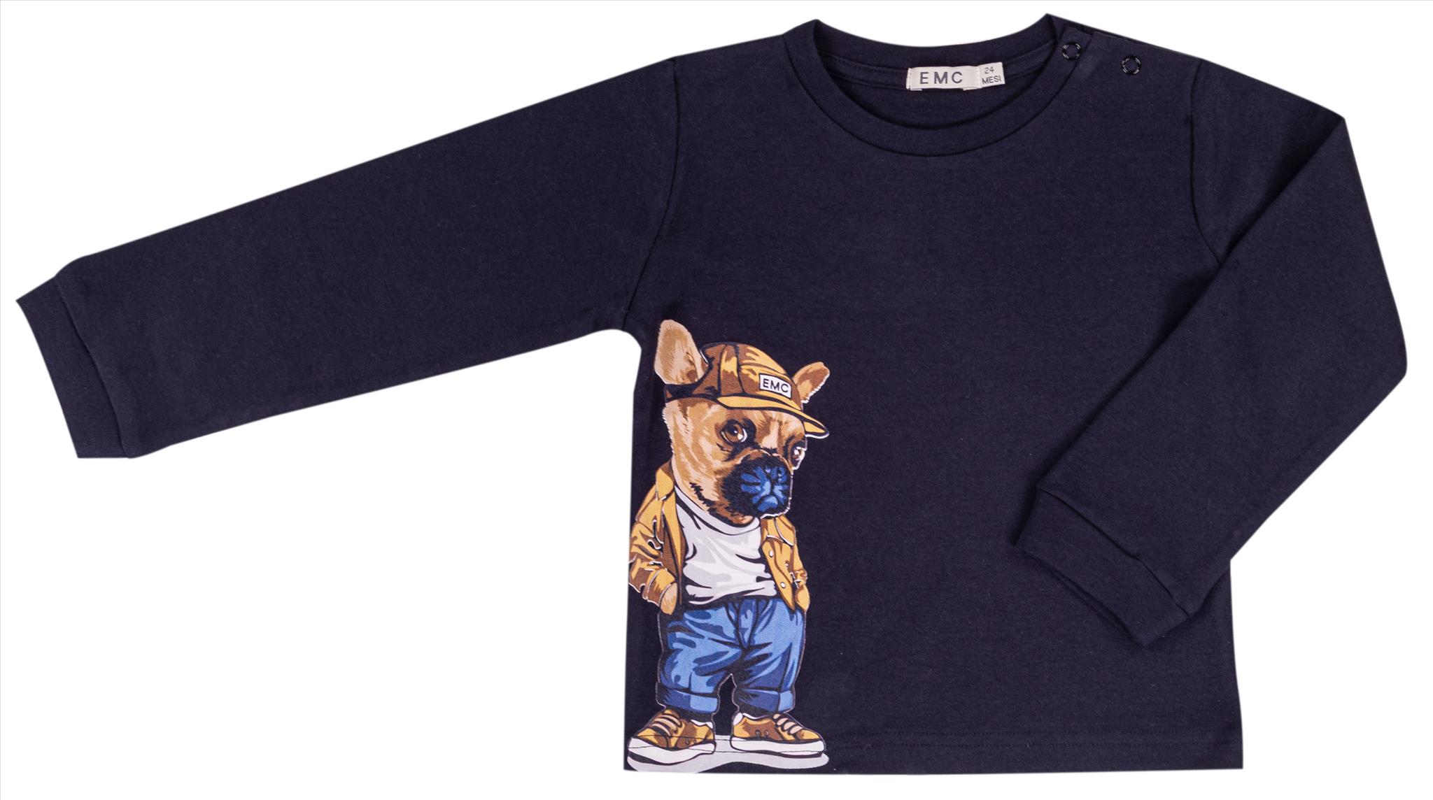 TSHIRT M/M BLUE BOY E.M.C S3-8