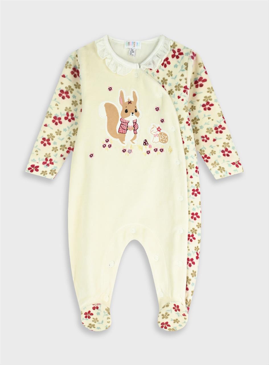 ΦΟΡΜΑΚΙ COTTON WHITE BABY GIRL ENERGIERS S0M-12M