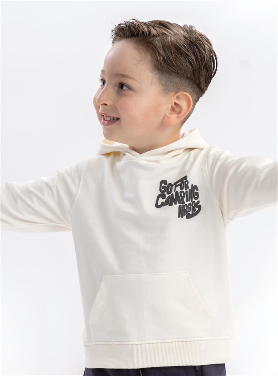 ΦΟΥΤΕΡ HOODIES BEIGE BOY ENERGIERS S12M-7Y - Image 3