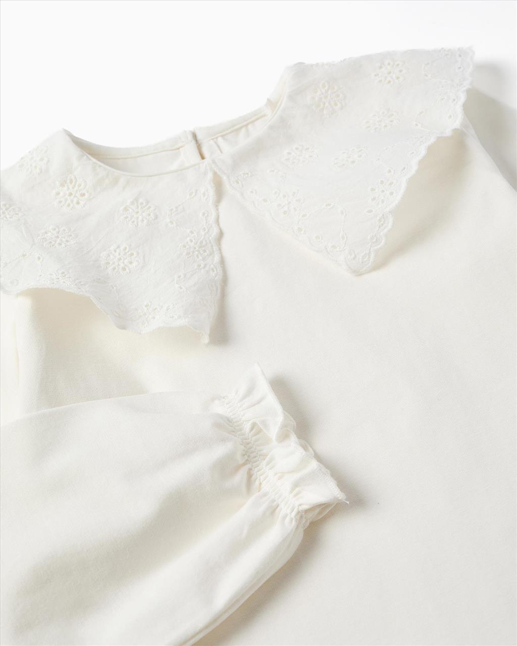 ΜΠΛΟΥΖΑ ΜΕ ΒΟΛΑΝ IVORY GIRL ZIPPY S3-14 - Image 4