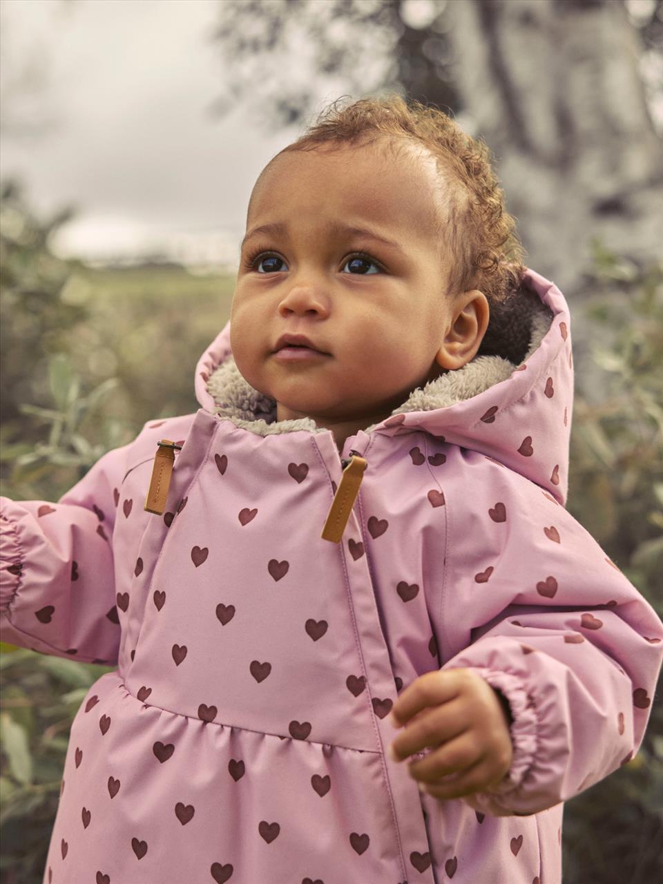 ΜΠΟΥΦΑΝ HOODIES PINK BABY GIRL NAME IT S1M-18M - Image 3