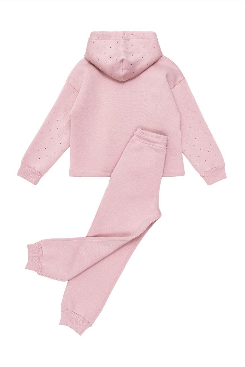 ΣΕΤ ΦΟΥΤΕΡ HOODIES PINK GIRL SPRINT S7-14 - Image 2