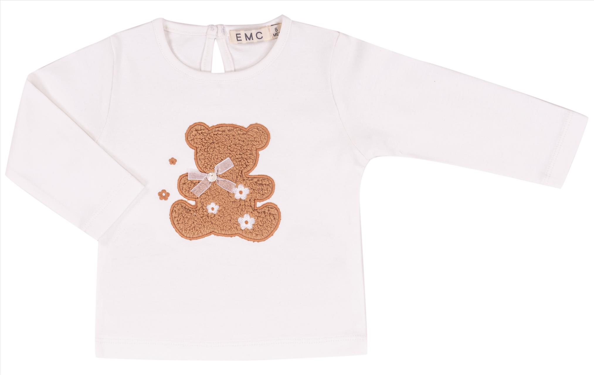 TSHIRT M/M WHITE GIRL E.M.C S3-8