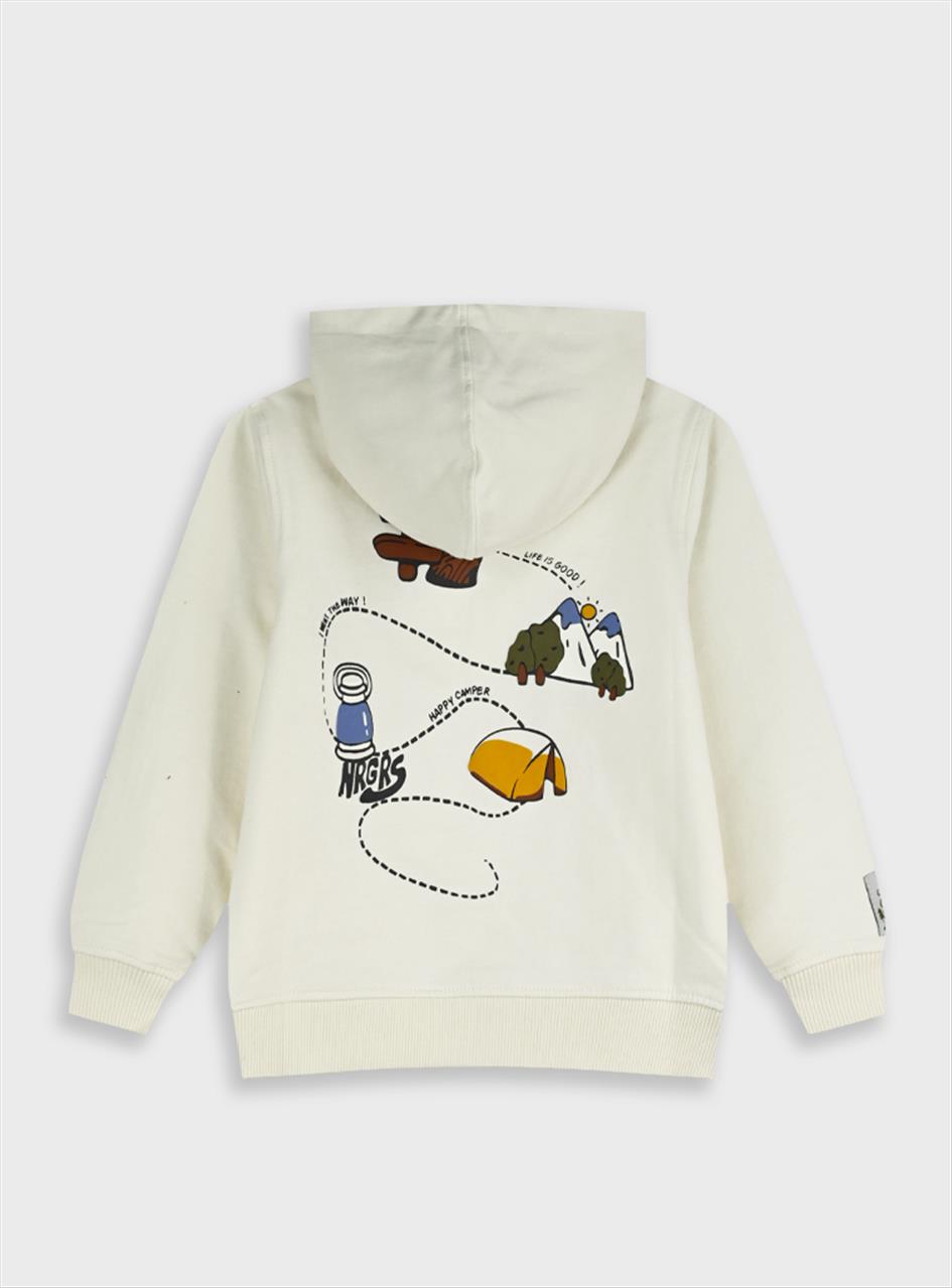 ΦΟΥΤΕΡ HOODIES BEIGE BOY ENERGIERS S12M-7Y - Image 2