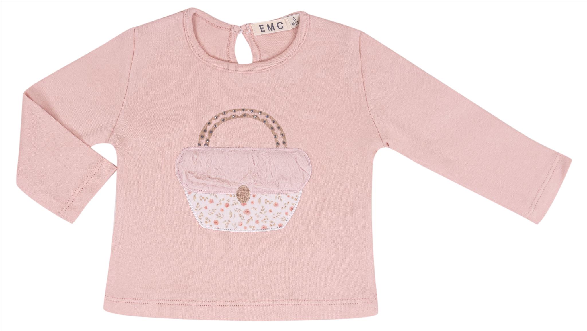 TSHIRT M/M OLD PINK BABY GIRL E.M.C S6M-2Y - Image 2