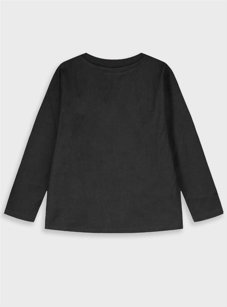 TTSHIRT M/M COTTON BLACK BOY ENERGIERS S12M-6Y - Image 2