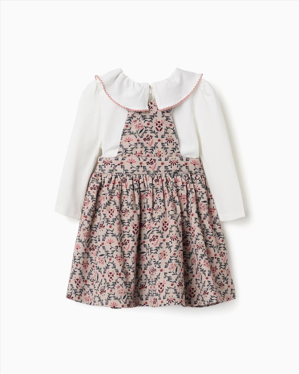 ΣΕΤ ΦΟΡΕΜΑ-ΜΠΛΟΥΖΑ FLORAL BABY GIRL ZIPPY S6M-3Y - Image 2