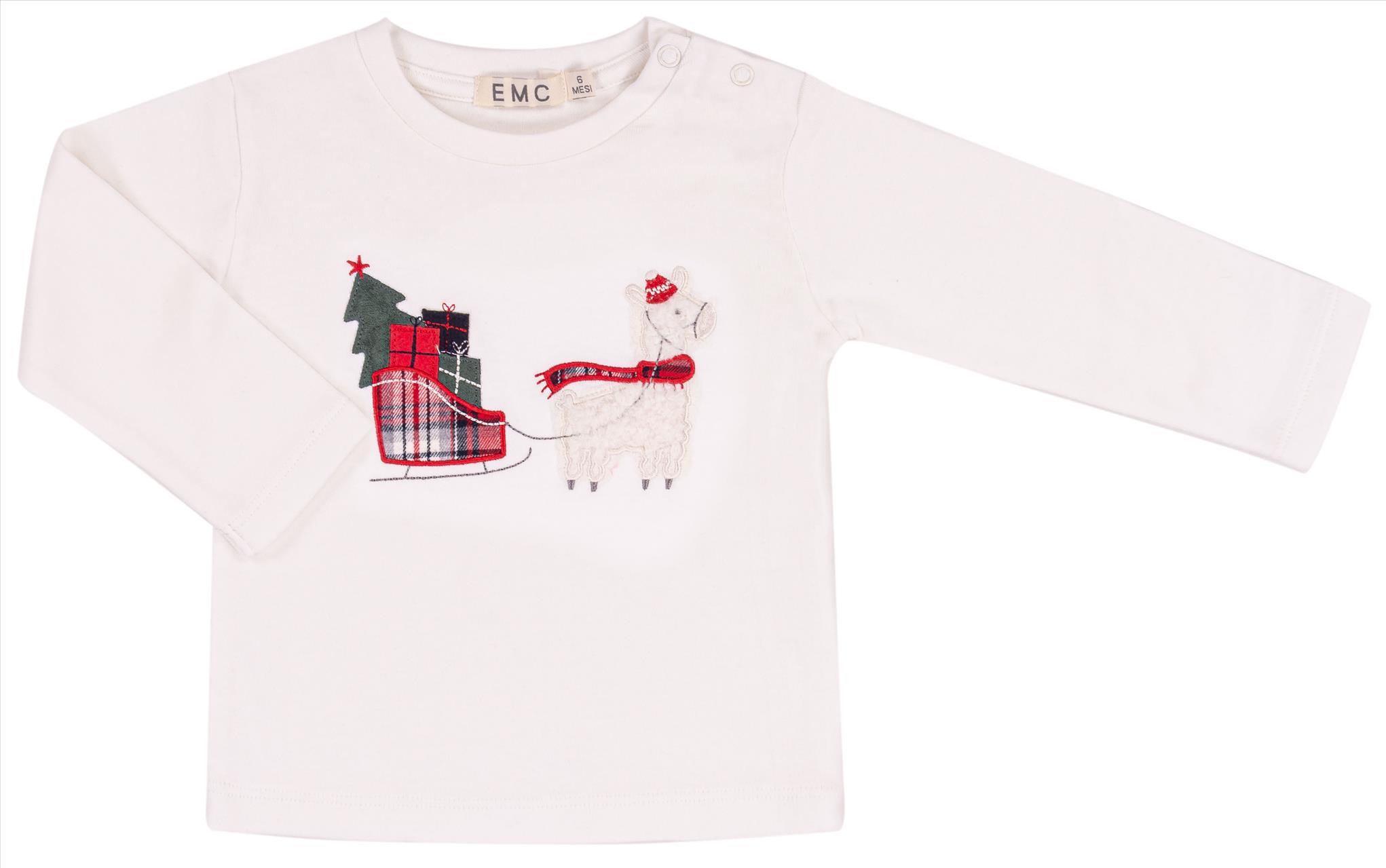 TSHIRT M/M WHITE BABY BOY E.M.C S6M -2Y