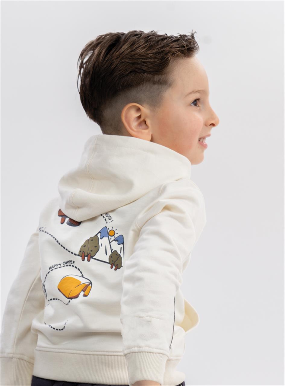 ΦΟΥΤΕΡ HOODIES BEIGE BOY ENERGIERS S12M-7Y - Image 4