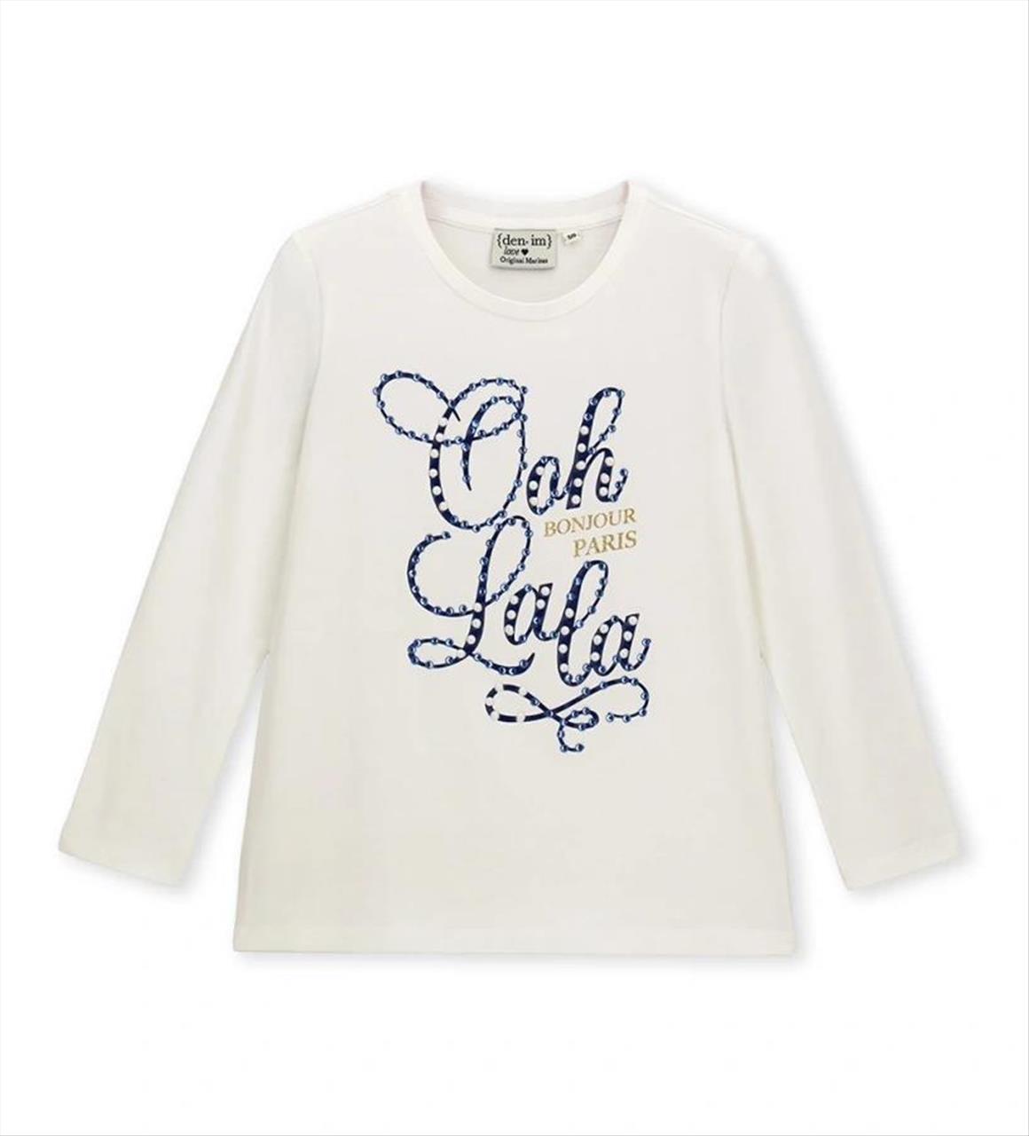 TSHIRT M/M WHITE GIRL ORIGINAL MARINES S5-14
