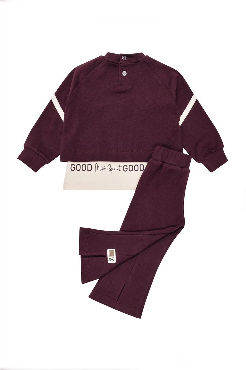 ΣΕΤ 3PCS Sweatshirt-leggings-tshirt BORDAU GIRL SPRINT S2-6 - Image 2