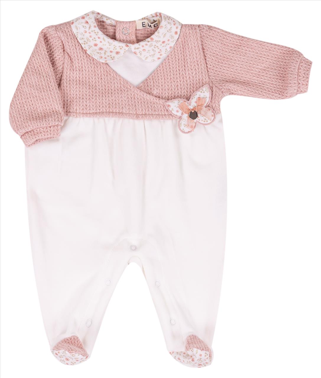 ΦΟΡΜΑΚΙ ΜΕ ΚΕΜΤΗΜΑ BABY GIRL E.M.C S1M-6M