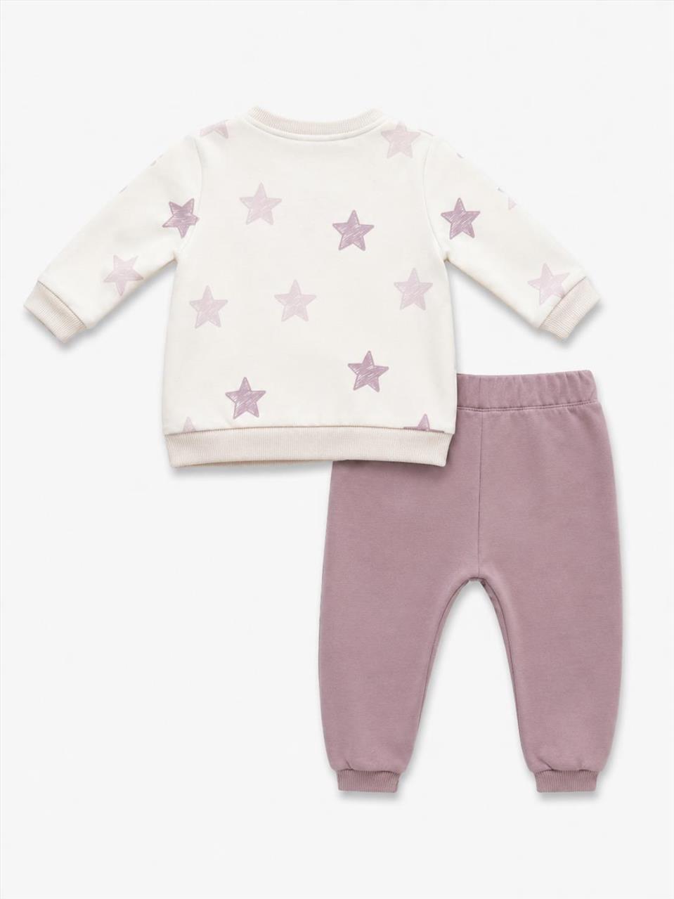 ΣΕΤ ΜΠΛΟΥΖΑ-ΠΑΝΤΕΛΟΝΙ COTTON BABY GIRL LOSAN S6M-3Y - Image 3