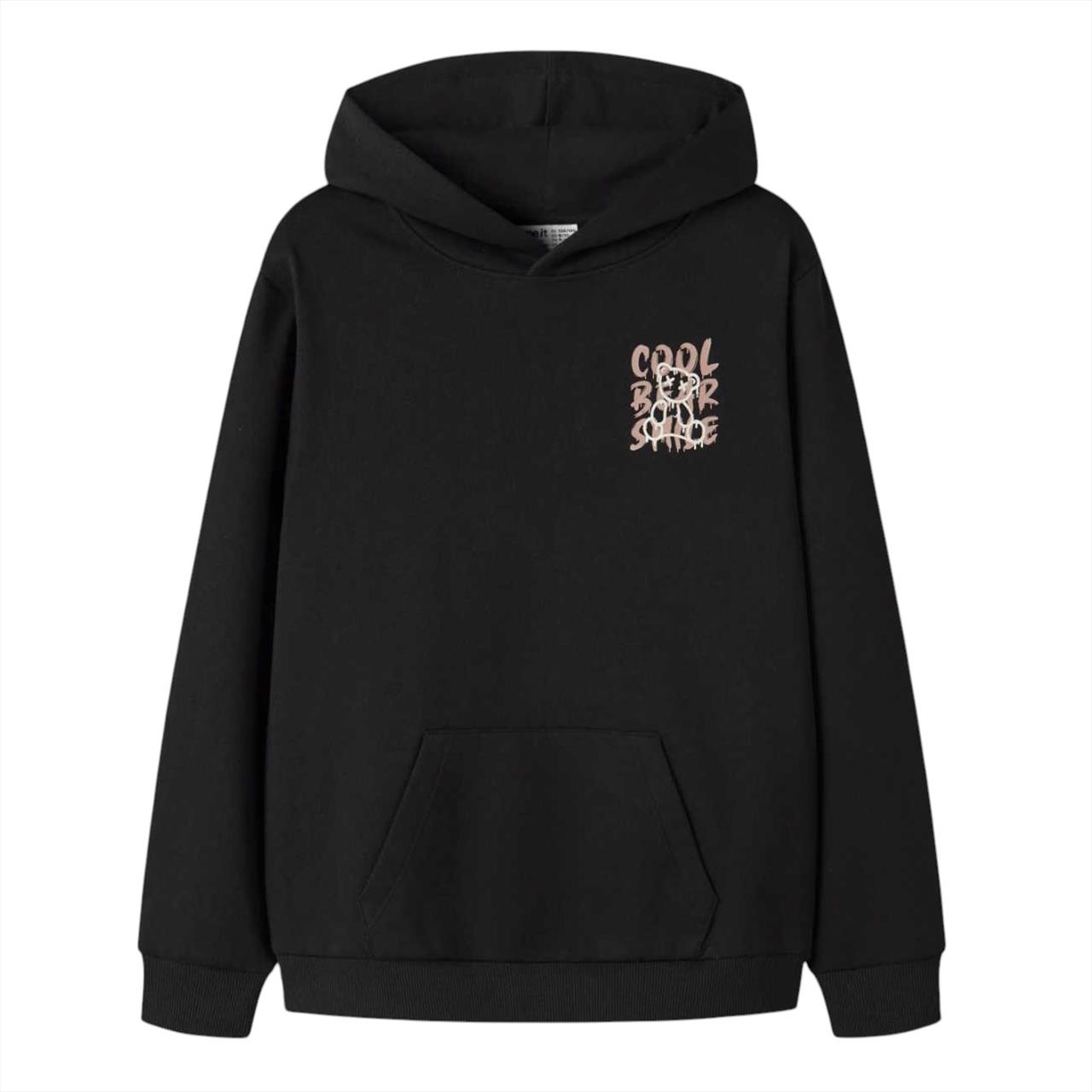 ΦΟΥΤΕΡ HOODIES BLACK BOY NAME IT S7-14 - Image 2