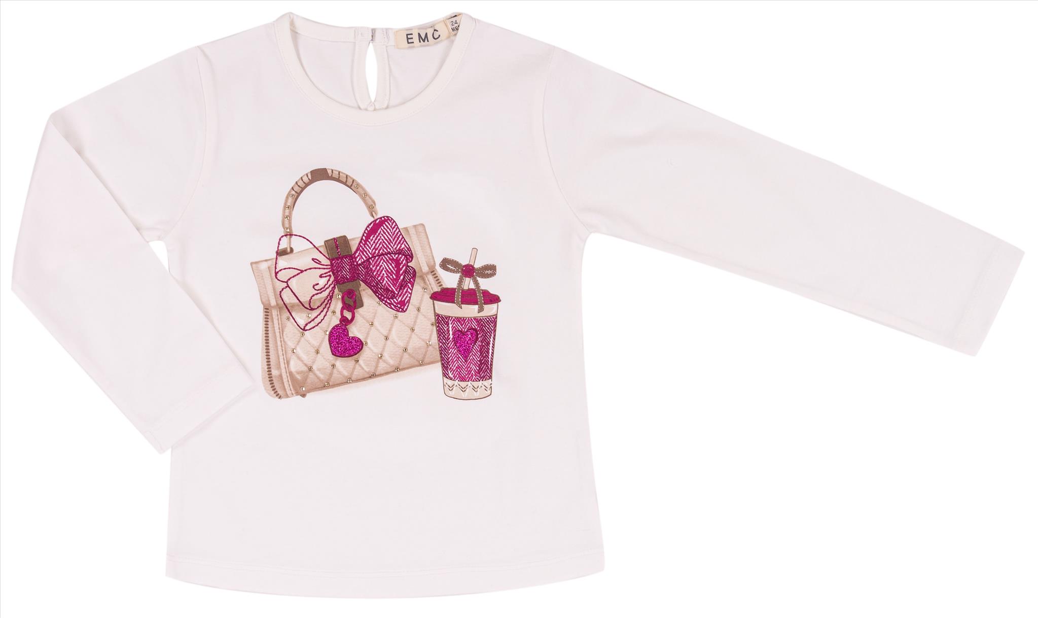 TSHIRT M/M WHITE GIRL E.M.C S3-8