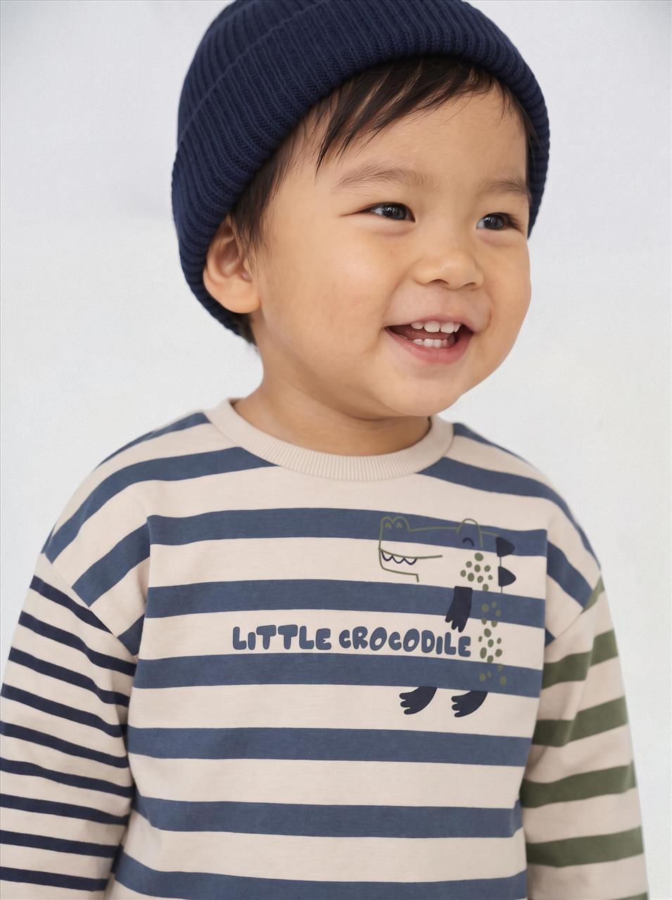 ΜΠΛΟΥΖΑ Μ/Μ ΡΙΓΕ BABY BOY LOSAN 6M-3Y - Image 2