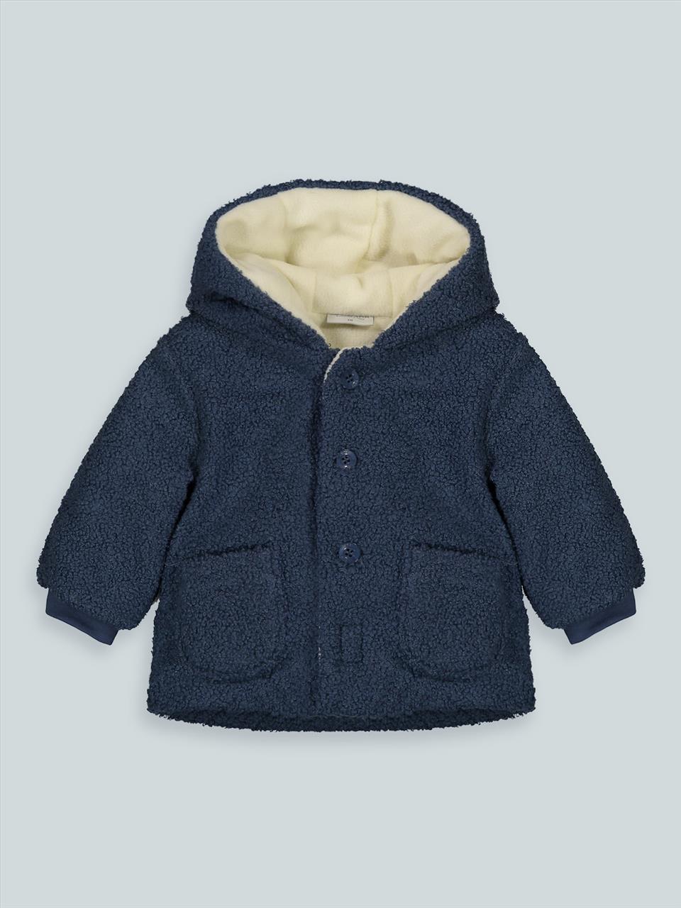JACKET FLUFFY BLUE  BABY BOY BIRBA S9M-30M