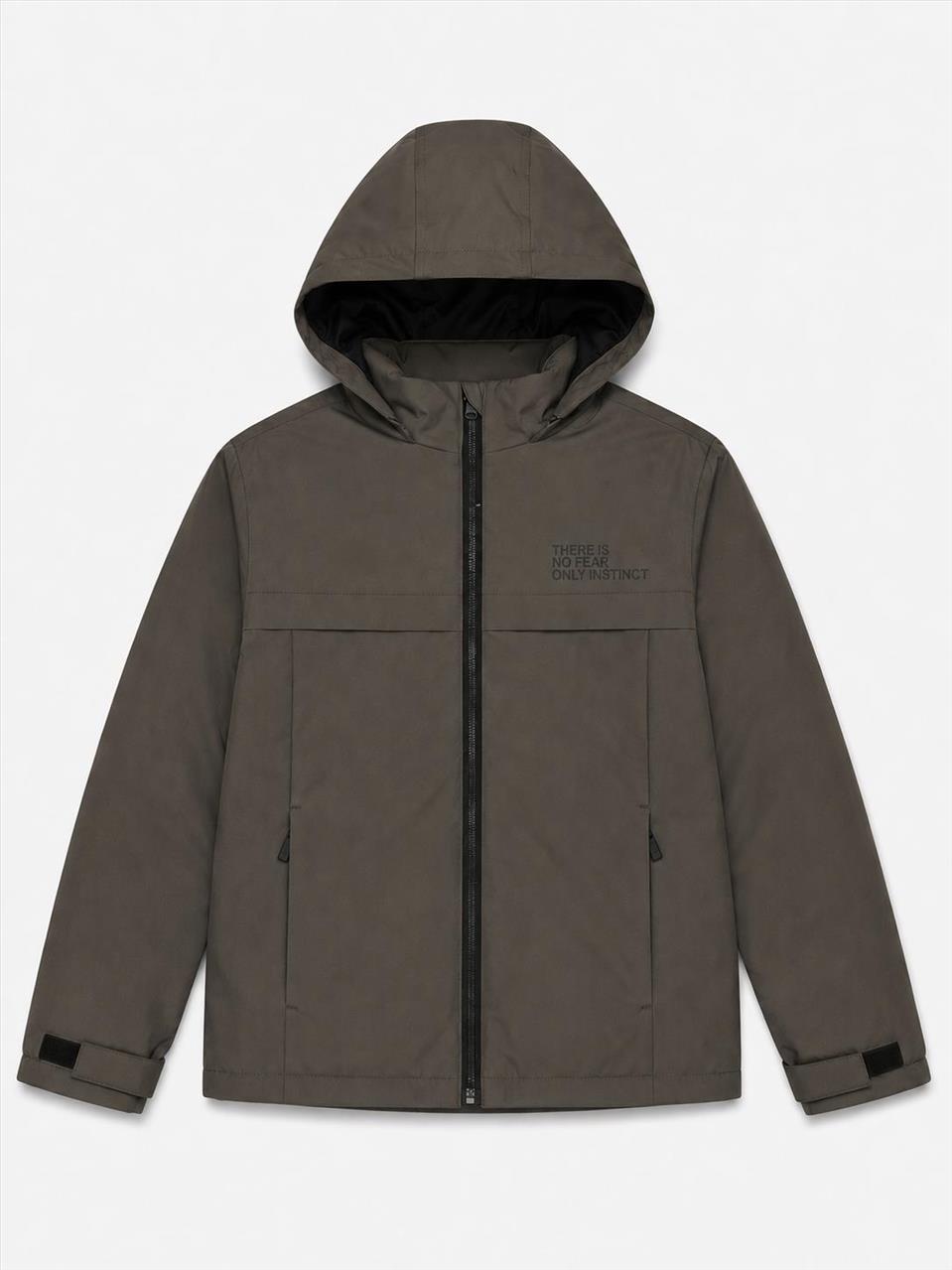 ΜΠΟΥΦΑΝ ΑΔΙΑΒΡΟΧΟ HOODIES CHAKI BOY LOSAN S8-16 - Image 3