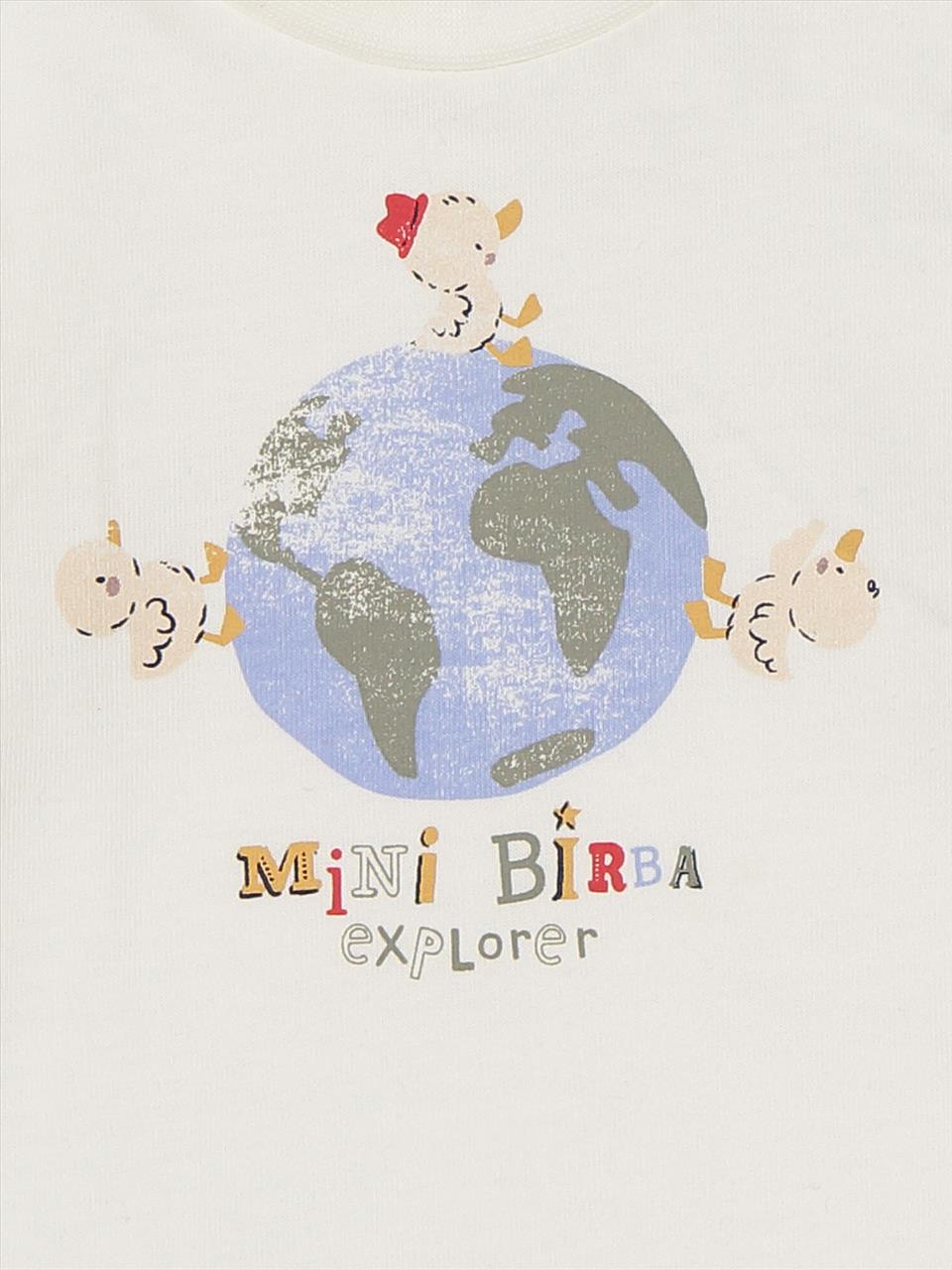TSHIRT M/M COTTON WHITE BABY BOY BIRBA S3M-30M - Image 3