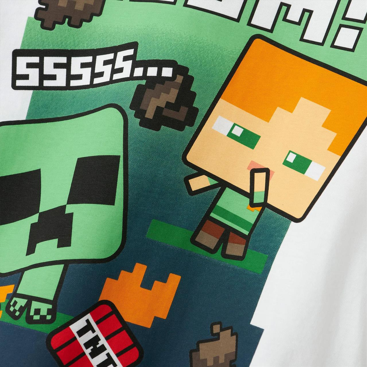 TSHIRT M/M 2COL. MINECRAFT BY NAME IT - Image 2