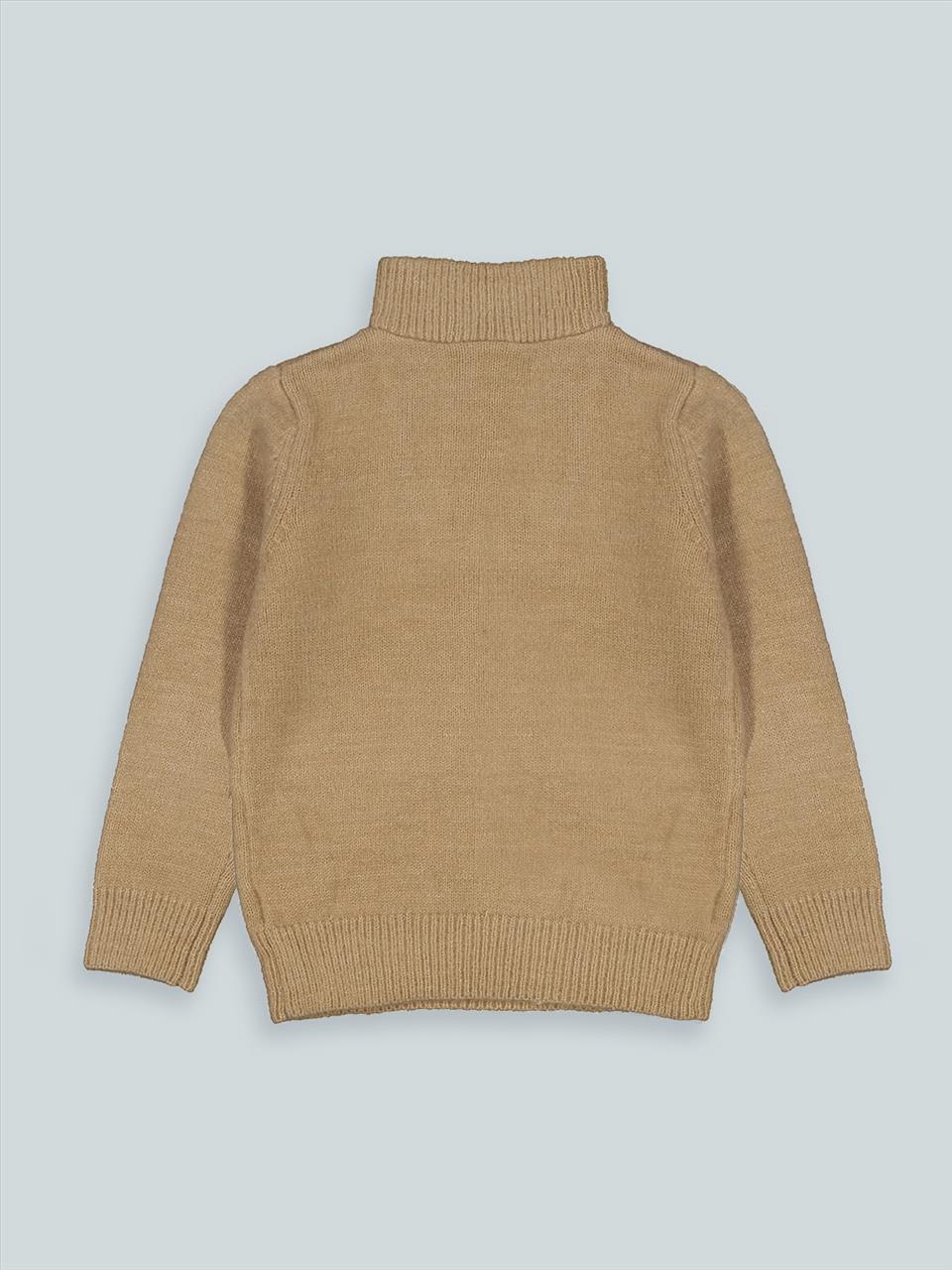 ΜΠΛΟΥΖΑ Μ/Μ ΠΛΕΚΤΗ BEIGE BOY BIRBA S3-7 - Image 2