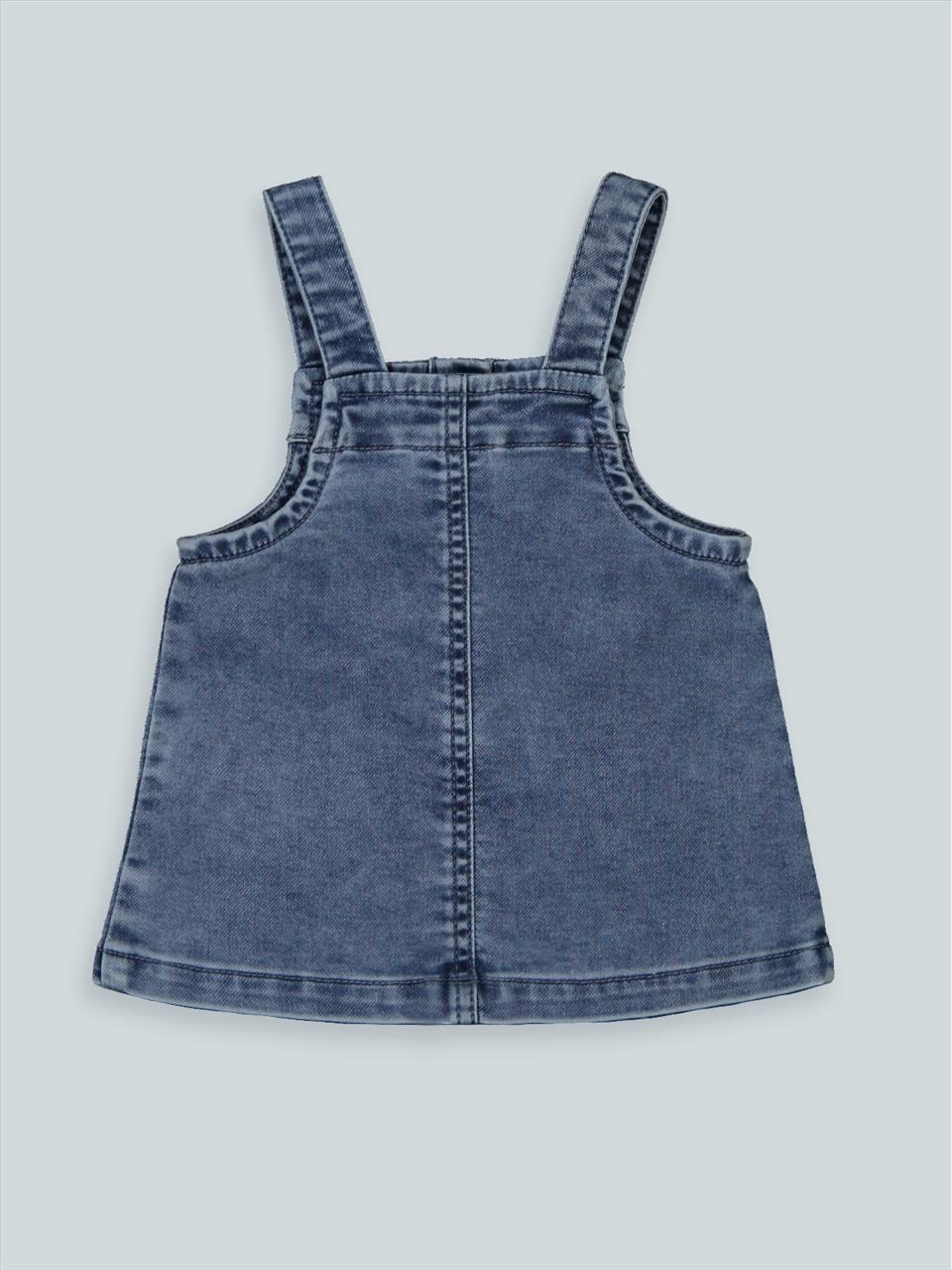 DRESS DENIM BLUE BABY GIRL BIRBA S3M-30M - Image 3