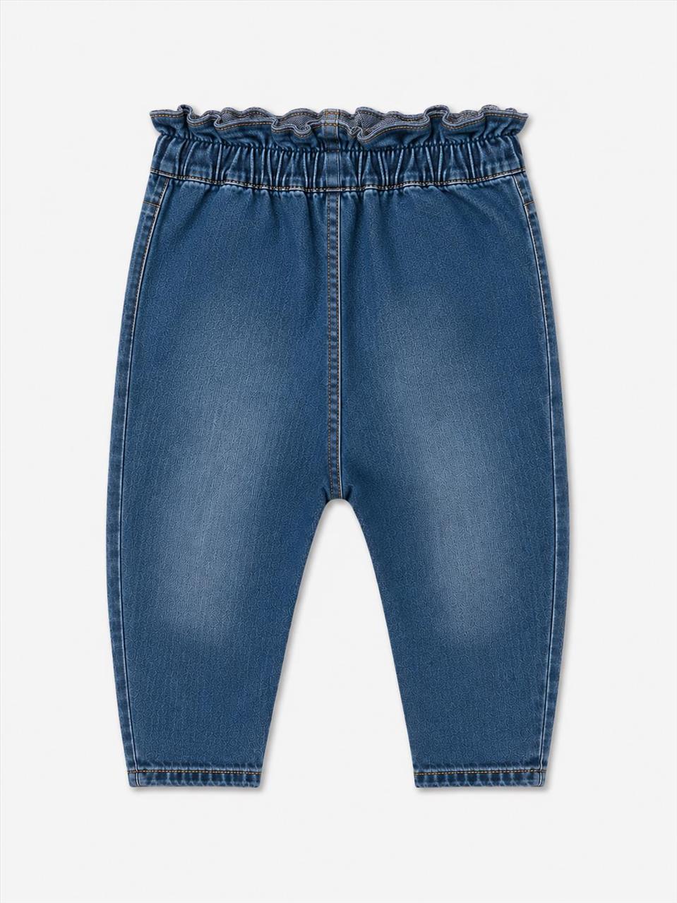 ΠΑΝΤΕΛΟΝΙ SOFT DENIM BLUE BABY GIRL LOSAN S6M-3Y