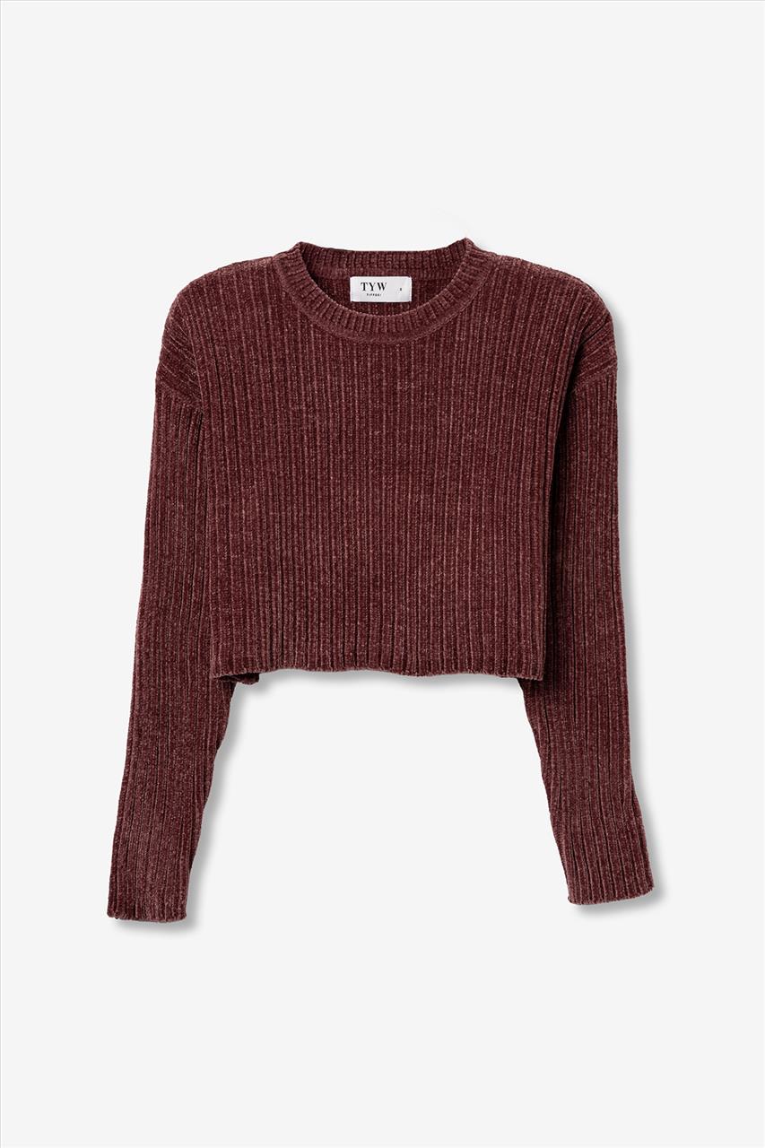 ΜΠΛΟΥΖΑ VELOUR CROPPED 2CLS GIRL TIFFOSI S10-18