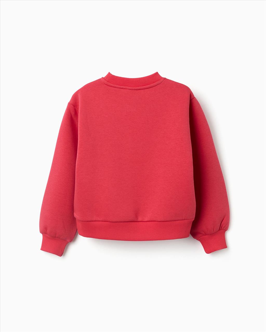 ΜΠΛΟΥΖΑ Μ/Μ COTTON RED GIRL ZIPPY S3-14 - Image 3