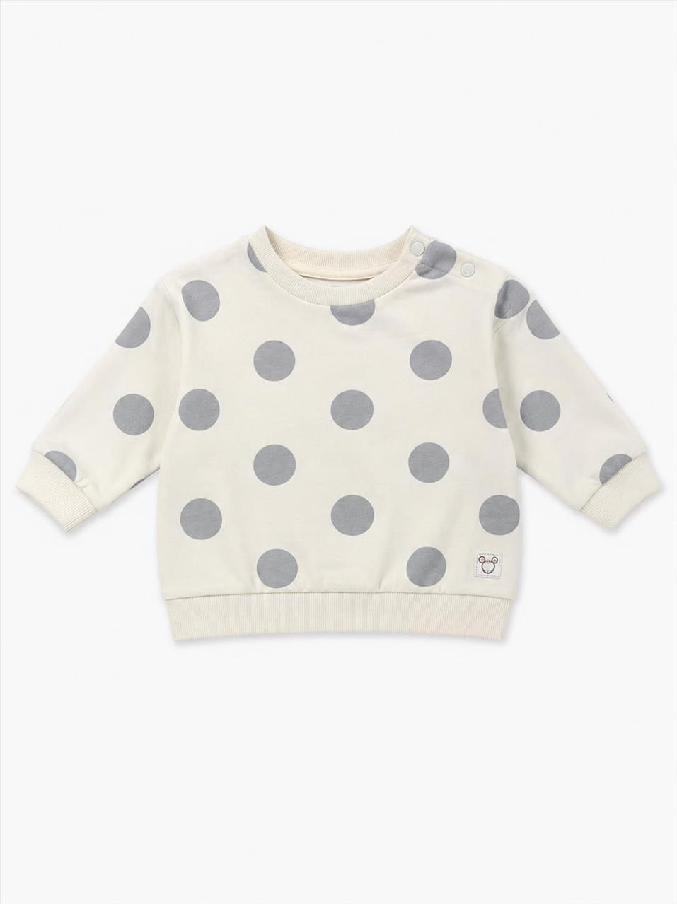 ΜΠΛΟΥΖΑ Μ/Μ ΜΕ ΠΟΥΑ IVORY BABY GIRL LOSAN S6M-3Y