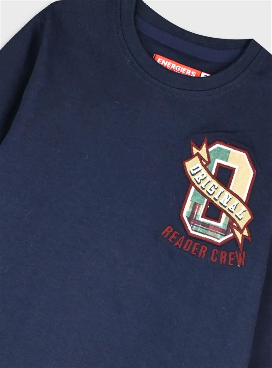 TSHIRT M/M COTTON BLUE BOY ENERGIERS S2-8 - Image 3