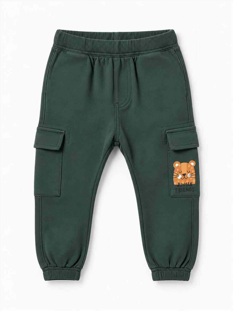 JOG PANTS CARGO GREEN BABY BOY LOSAN S6M-3Y